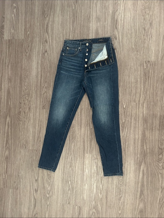 WeWoreWhat Denim - Joe's Jeans Dark Blue High-Rise Button-Fly Jeans